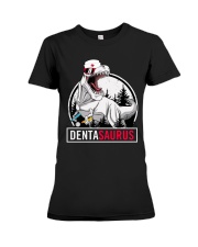 Dentist dentasaurus Premium Fit Ladies Tee thumbnail