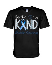 Diabetes Awareness V-Neck T-Shirt thumbnail
