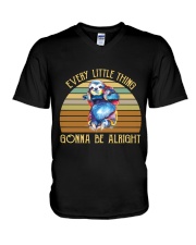 Gonna be alright V-Neck T-Shirt thumbnail
