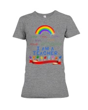 I am a teacher Premium Fit Ladies Tee thumbnail