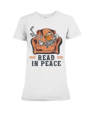 Read in peace Premium Fit Ladies Tee thumbnail