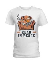 Read in peace Ladies T-Shirt front