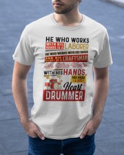 Drums typo Classic T-Shirt apparel-classic-tshirt-lifestyle-front-46