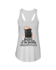 Books give the soul to the universe Ladies Flowy Tank thumbnail
