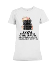 Books give the soul to the universe Premium Fit Ladies Tee thumbnail