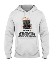 Books give the soul to the universe Hooded Sweatshirt thumbnail