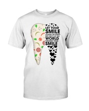 Let your smile change the world Premium Fit Mens Tee tile
