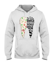 Let your smile change the world Hooded Sweatshirt tile