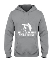 Hello darkness my old friend Hooded Sweatshirt thumbnail