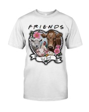Friends not food Premium Fit Mens Tee thumbnail
