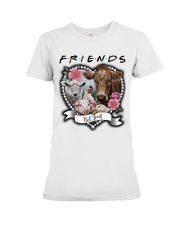 Friends not food Premium Fit Ladies Tee thumbnail