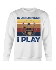 In Jesus name i play Crewneck Sweatshirt thumbnail