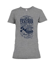 Preschool teacher Premium Fit Ladies Tee thumbnail