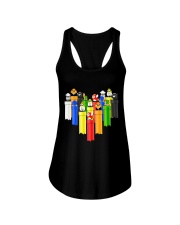 Heart Ladies Flowy Tank thumbnail