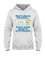 Teeth don't choose Hooded Sweatshirt thumbnail