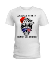 Country girl by choice Ladies T-Shirt front