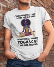 Yoga and cat Classic T-Shirt apparel-classic-tshirt-lifestyle-26