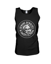 Beware of wolves Unisex Tank thumbnail