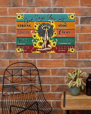 God say you are 24x16 Poster poster-landscape-24x16-lifestyle-24