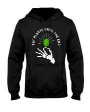 Eat plants until the end Hooded Sweatshirt thumbnail