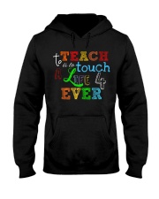 To teach is to tough a life forever Hooded Sweatshirt thumbnail