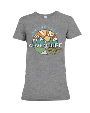 Let the pre k adventure begin Premium Fit Ladies Tee thumbnail