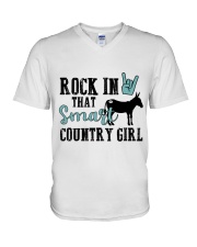 Country girl V-Neck T-Shirt thumbnail