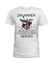 Drummer Ladies T-Shirt thumbnail