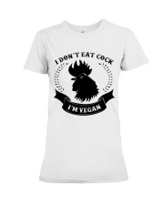 I'm vegan Premium Fit Ladies Tee thumbnail