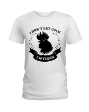 I'm vegan Ladies T-Shirt front
