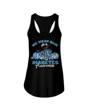 We wear blue Ladies Flowy Tank thumbnail
