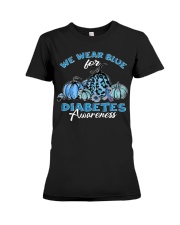 We wear blue Premium Fit Ladies Tee thumbnail