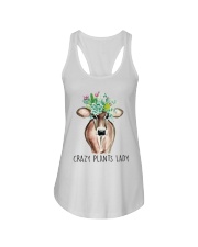 Crazy plants lady Ladies Flowy Tank tile