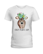 Crazy plants lady Ladies T-Shirt front