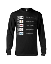 Class rules Long Sleeve Tee tile