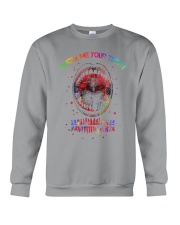 Show me your teeth Crewneck Sweatshirt tile