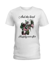 And she lived happily ever after Ladies T-Shirt front