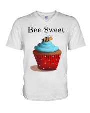 Bee sweet V-Neck T-Shirt tile