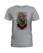 Only god can judge me Ladies T-Shirt tile