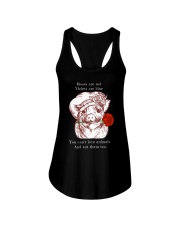 Rose are red Ladies Flowy Tank thumbnail
