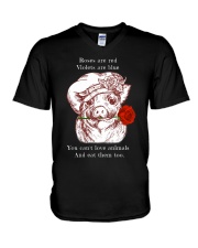 Rose are red V-Neck T-Shirt thumbnail
