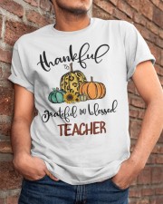 Thankful blessed teacher Classic T-Shirt apparel-classic-tshirt-lifestyle-26