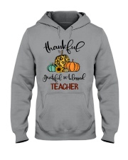 Thankful blessed teacher Hooded Sweatshirt thumbnail