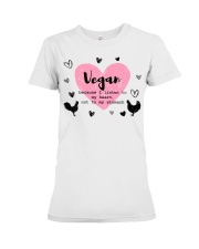 Vegan Premium Fit Ladies Tee thumbnail