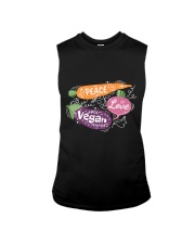 Peace Love Vegan Sleeveless Tee tile