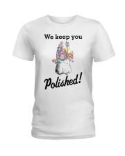 Teeth polished Ladies T-Shirt tile