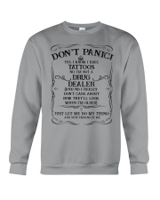 Don't panic Crewneck Sweatshirt tile