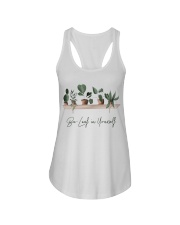 Be leaf in yourself Ladies Flowy Tank thumbnail