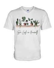 Be leaf in yourself V-Neck T-Shirt thumbnail