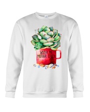 Water me mother succa Crewneck Sweatshirt thumbnail